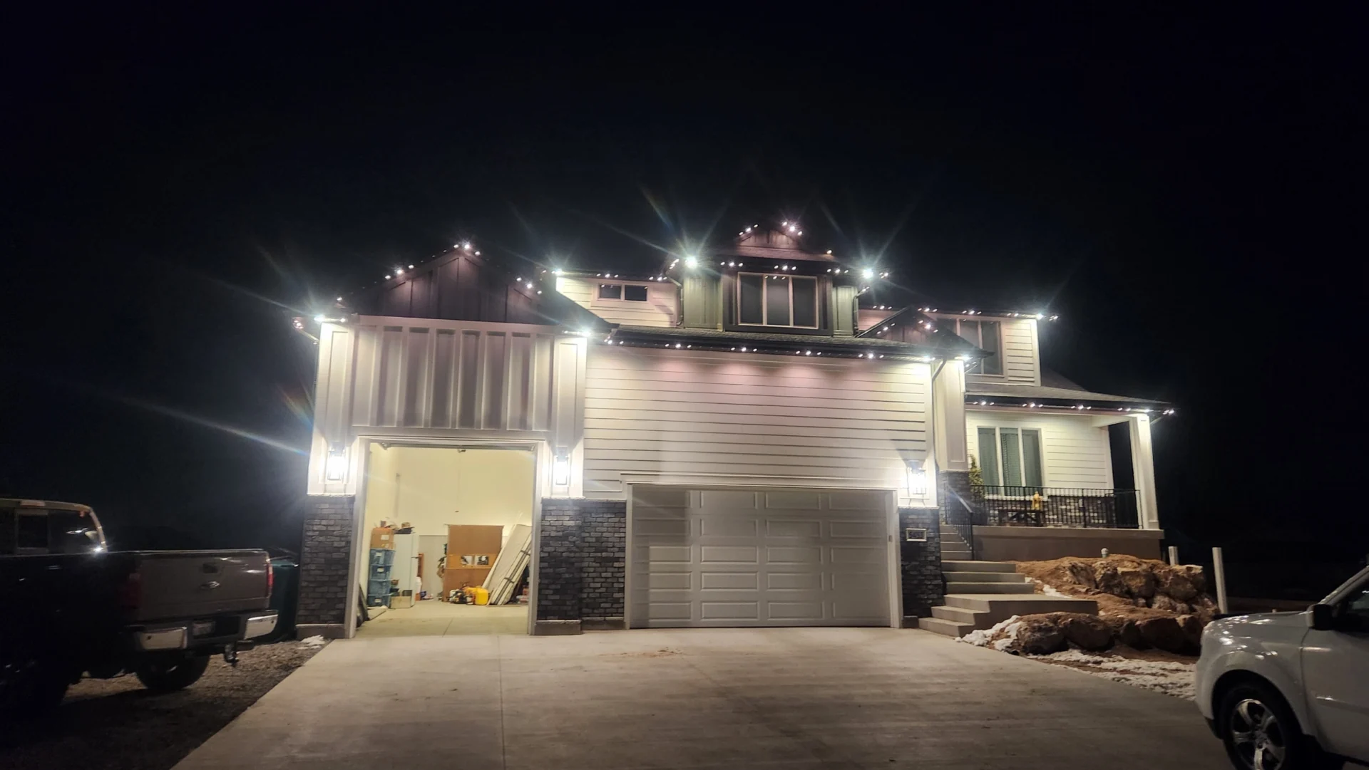 Downlighting Idaho Falls