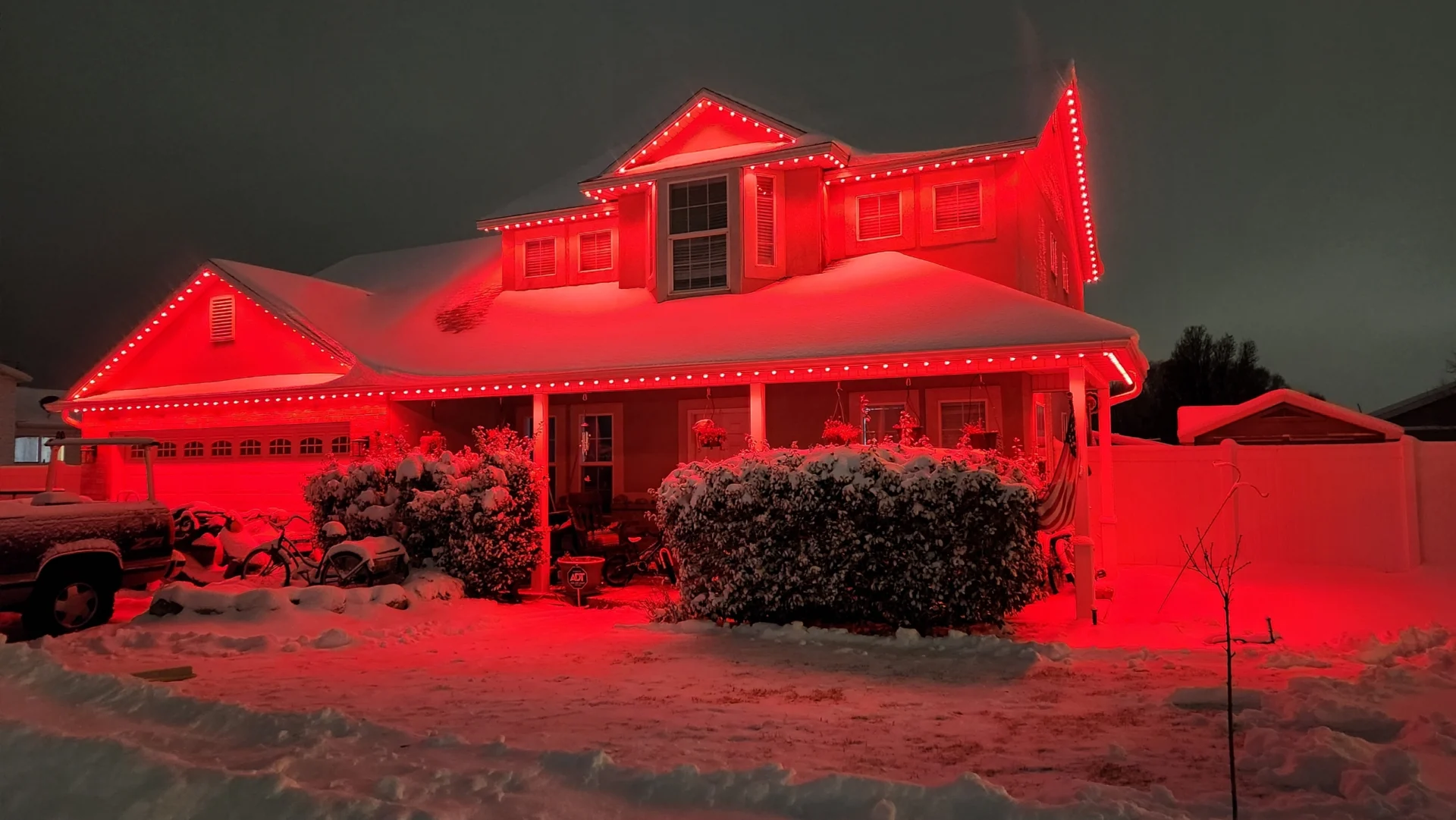 Exterior Home Lighting Idaho Falls