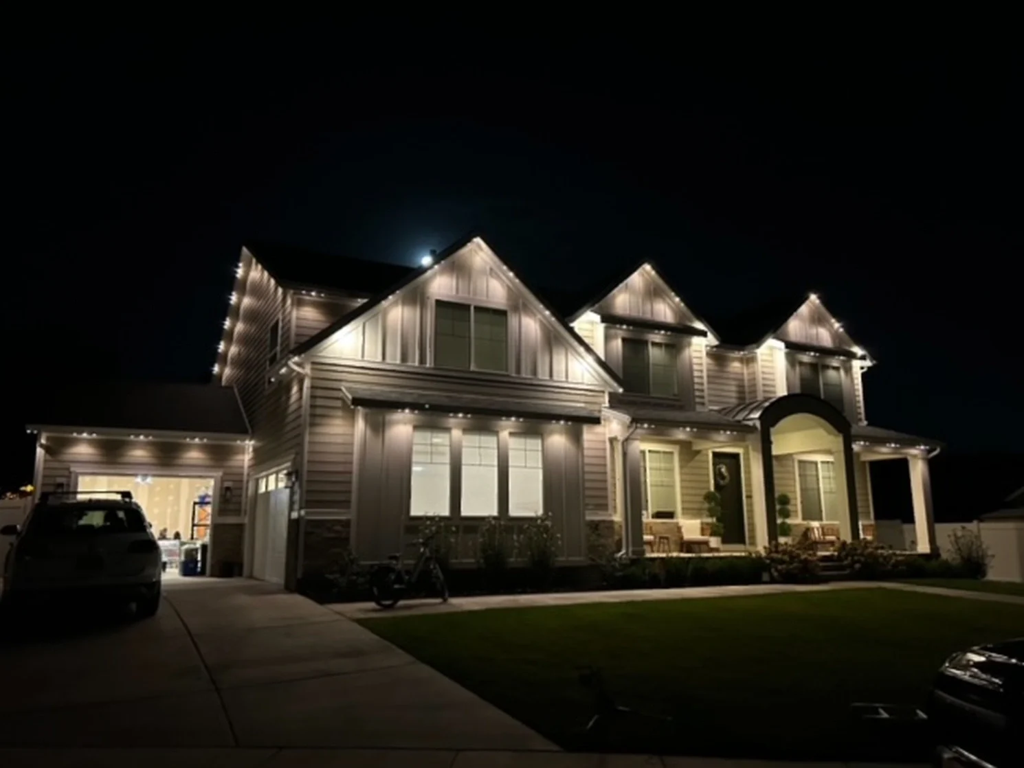 Downlighting Idaho Falls